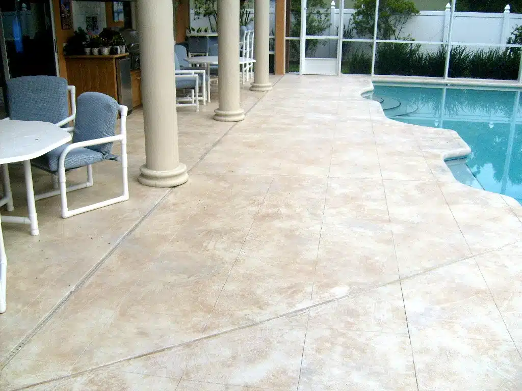CS stained concrete